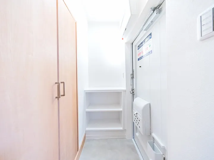 三ツ沢住宅B棟409号室玄関