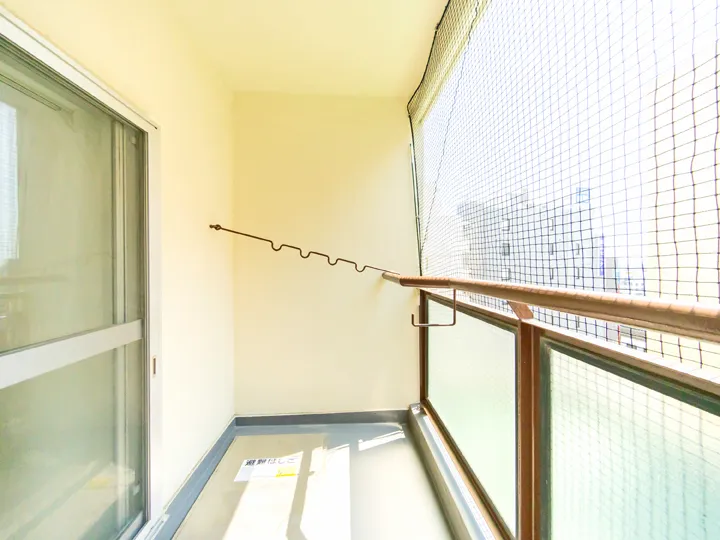 湘南台ニューライフ505号室バルコニー