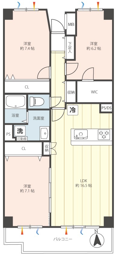 図面と現況が異なる場合は現況を優先します。