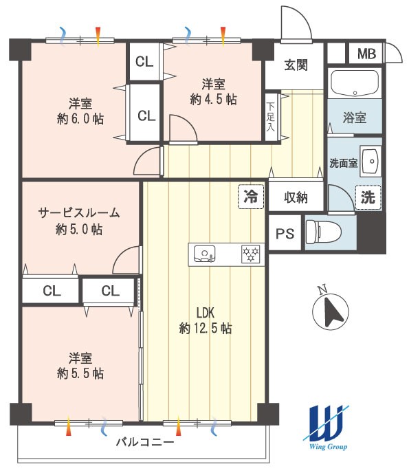 図面と現況が異なる場合は現況を優先します。