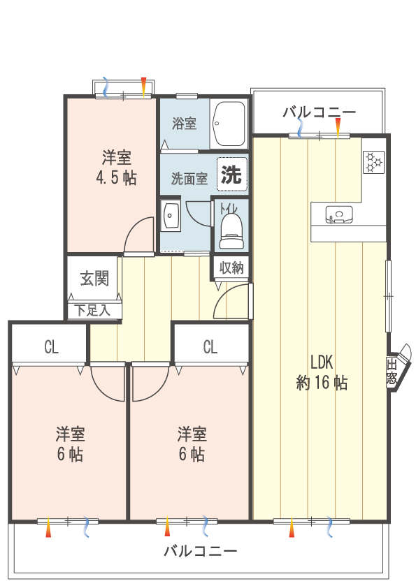 図面と現況が異なる場合は現況を優先します。