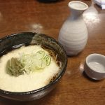 お蕎麦と日本酒