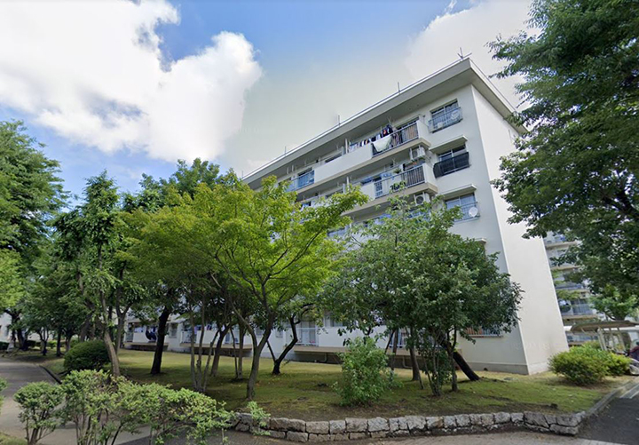 車返団地1街区5号棟外観